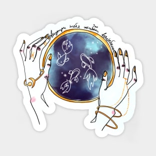 Pisces zodiac Sticker